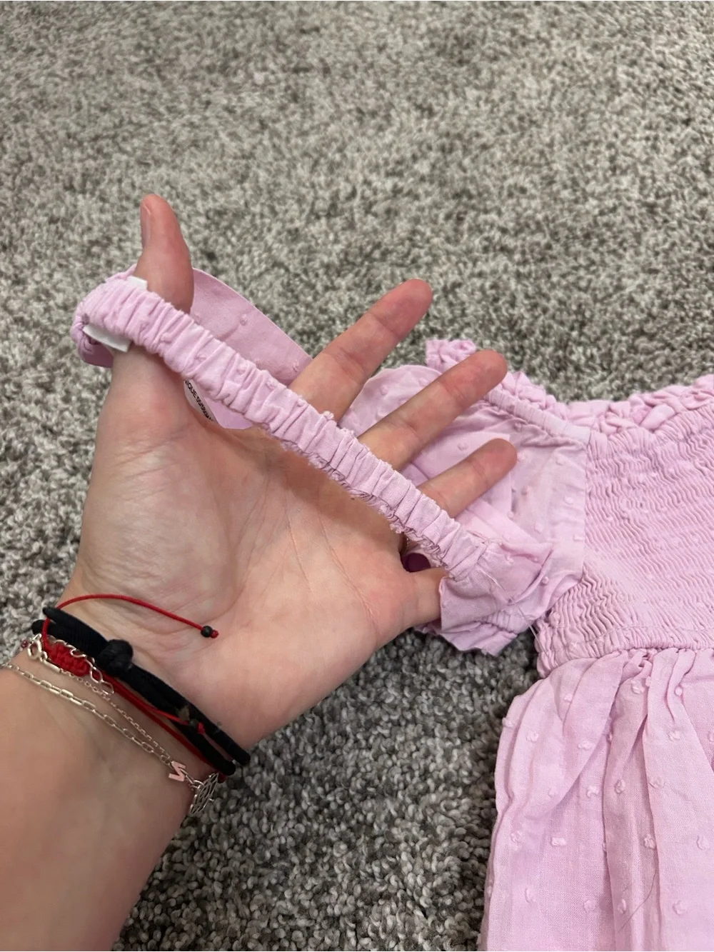 NWT Baby Gap purple dress
